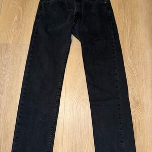 Vintage Levi’s Men's Black Jeans
